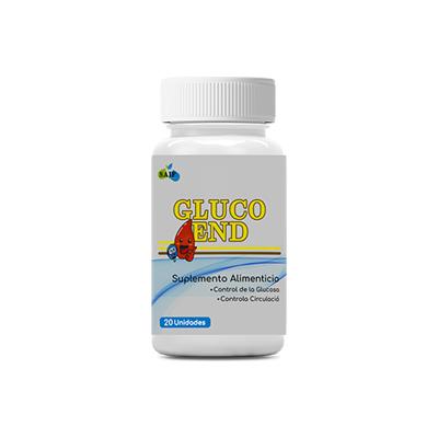 Gluco End Suplemento alimenticio para la diabetes