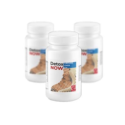 Detox Now Cápsulas antiparasitarias