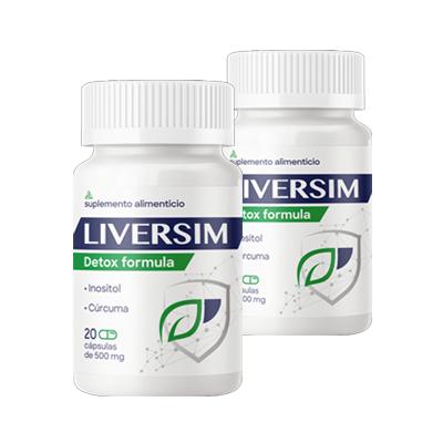 Liversim Cápsulas para la salud hepática