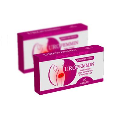 UroFemmin Cápsulas para la cistitis